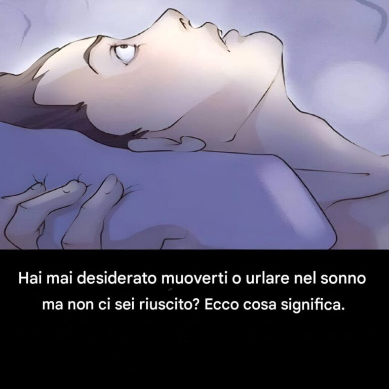 Ti è mai capitato di sentire una presenza mentre dormivi e di non riuscire a muoverti?