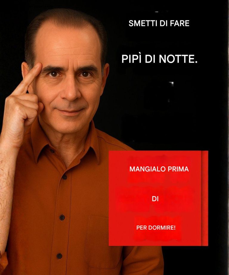 Il cibo che ti impedisce di alzarti per fare pipì. MANGIALO prima di andare a letto!