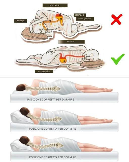 7 benefici del dormire sul lato sinistro