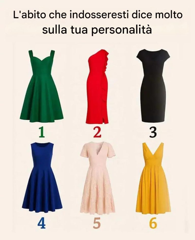 L'abito che indosseresti dice molto sulla tua personalità
