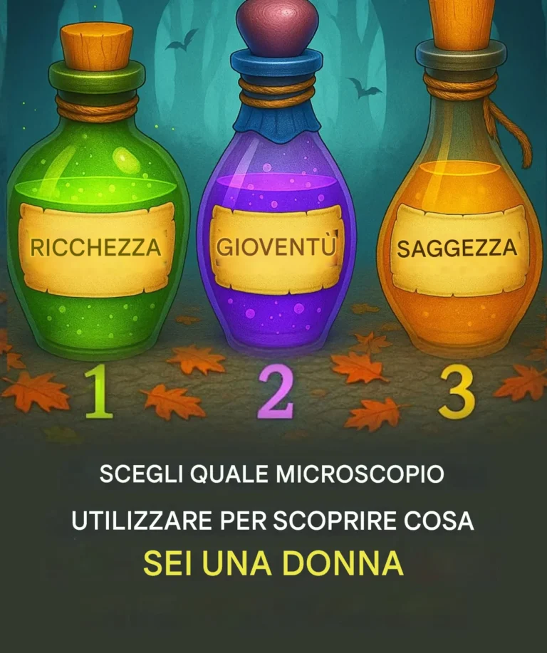 Scegli la pozione che berrai per scoprire che tipo di donna sei