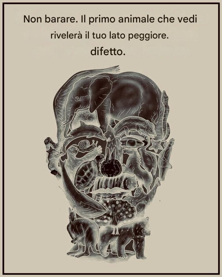 Un interessante test visivo che promette di rivelare il tuo "peggior difetto" in base al primo animale che vedi.