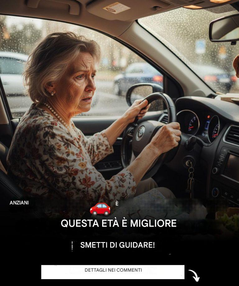 Guida: l'età in cui si consiglia vivamente alle persone anziane di non continuare a guidare