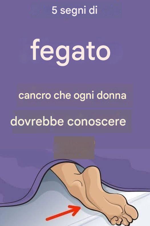 5 segnali del cancro al fegato che ogni donna dovrebbe conoscere