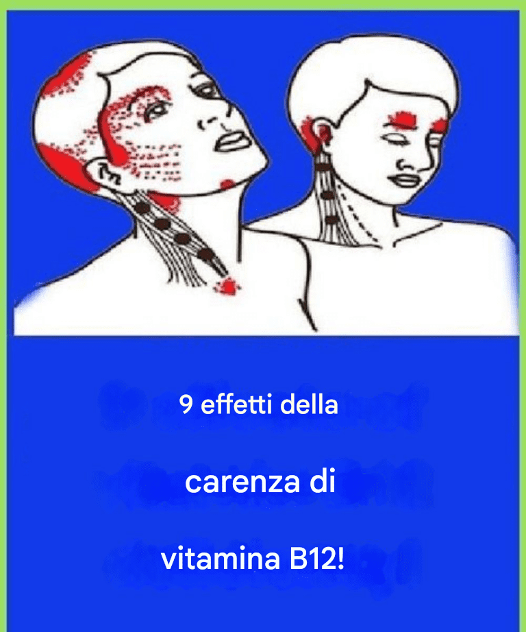 9 effetti della carenza di vitamina B12!