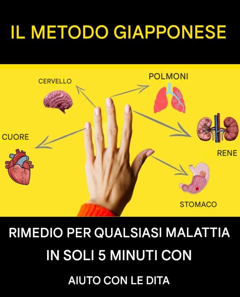 Il metodo giapponese: si dice che curi qualsiasi malattia in soli 5 minuti con l'aiuto delle dita