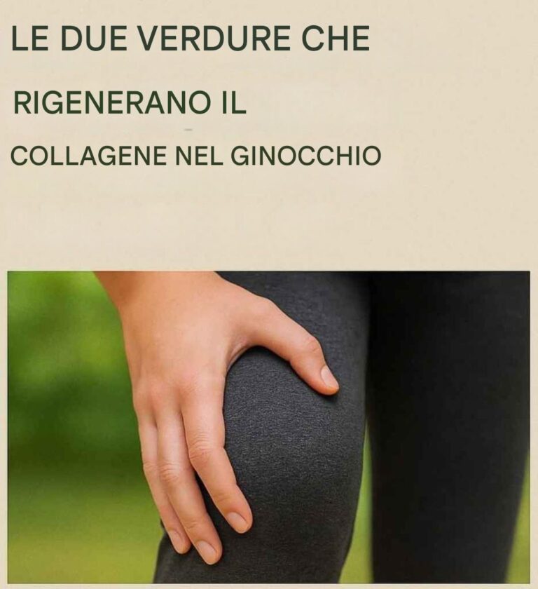 Verdure che rafforzano il collagene nelle ginocchia e nelle articolazioni