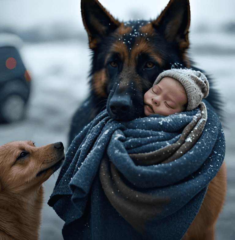 Un cane randagio trovò un neonato in una gelida mattina. Ma quello che accadde quella mattina lasciò tutti STUPEFACENTI...