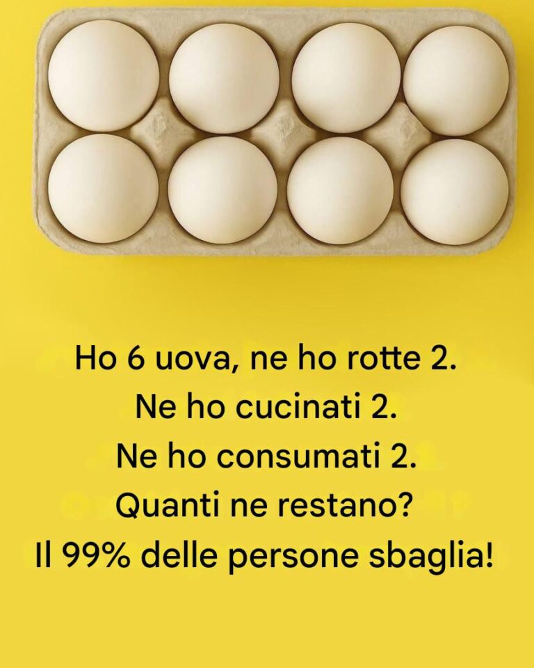 Quante uova sono rimaste? L’enigma che intrappola il 99% delle persone
