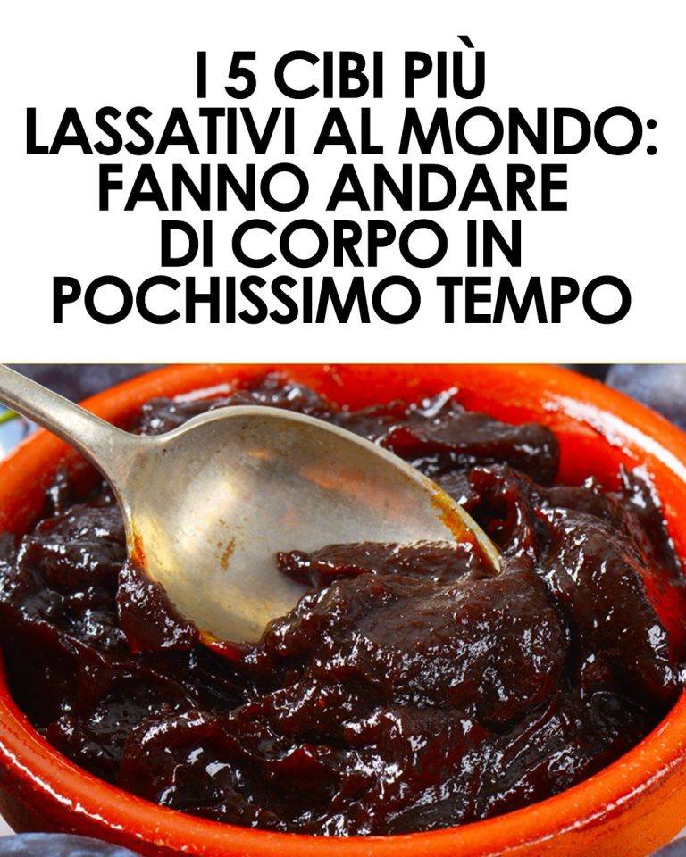 I 5 cibi più lassativi al mondo: rimedi naturali per combattere la stitichezza