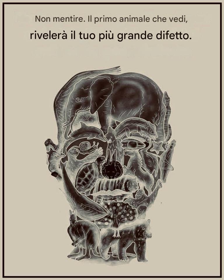 Uno strano test visivo che promette di rivelare il tuo “difetto più grande” in base al primo animale che vedi.