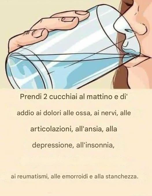 Due cucchiai al mattino: un rimedio naturale contro dolori ossei, diabete, nervi e depressione