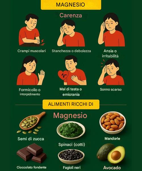 Il potente minerale: 20 alimenti che potenziano il magnesio, calmano la pressione sanguigna e sconfiggono l’affaticamento muscolare