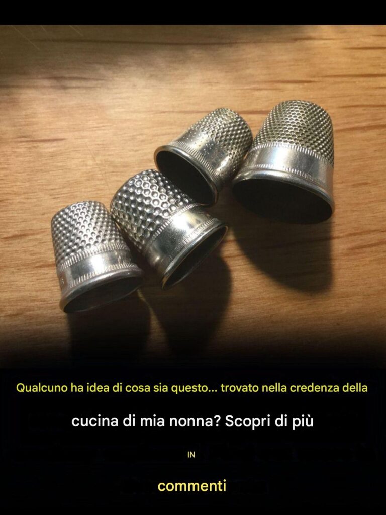 La storia senza tempo dei ditali: più di un semplice strumento da cucito, un simbolo di artigianalità, cura e connessione