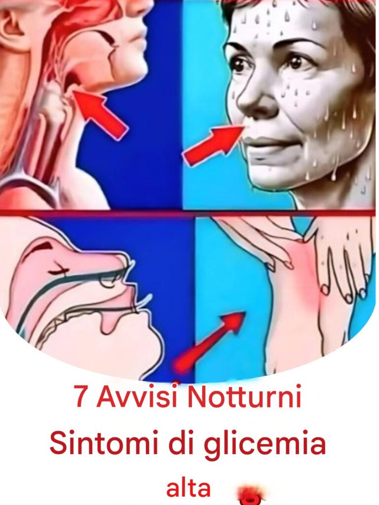 7 sintomi notturni di allarme per glicemia alta