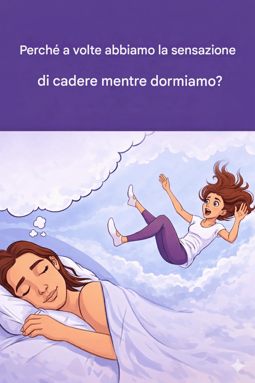 Se il tuo corpo sussulta improvvisamente mentre ti stai addormentando, ecco cosa significa